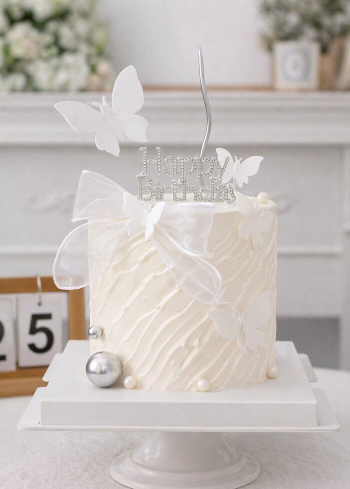 کیک پرنسسی سفید