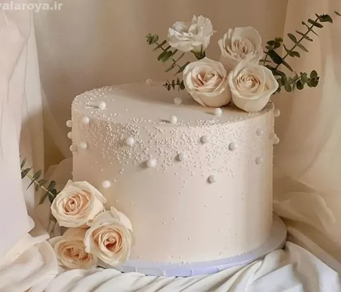 کیک عروسی مدل گل